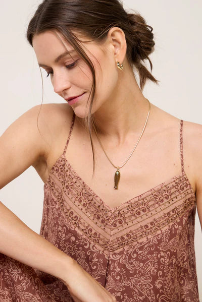 Coastal V-Neck Dress