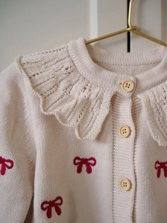 Bow Cardigan