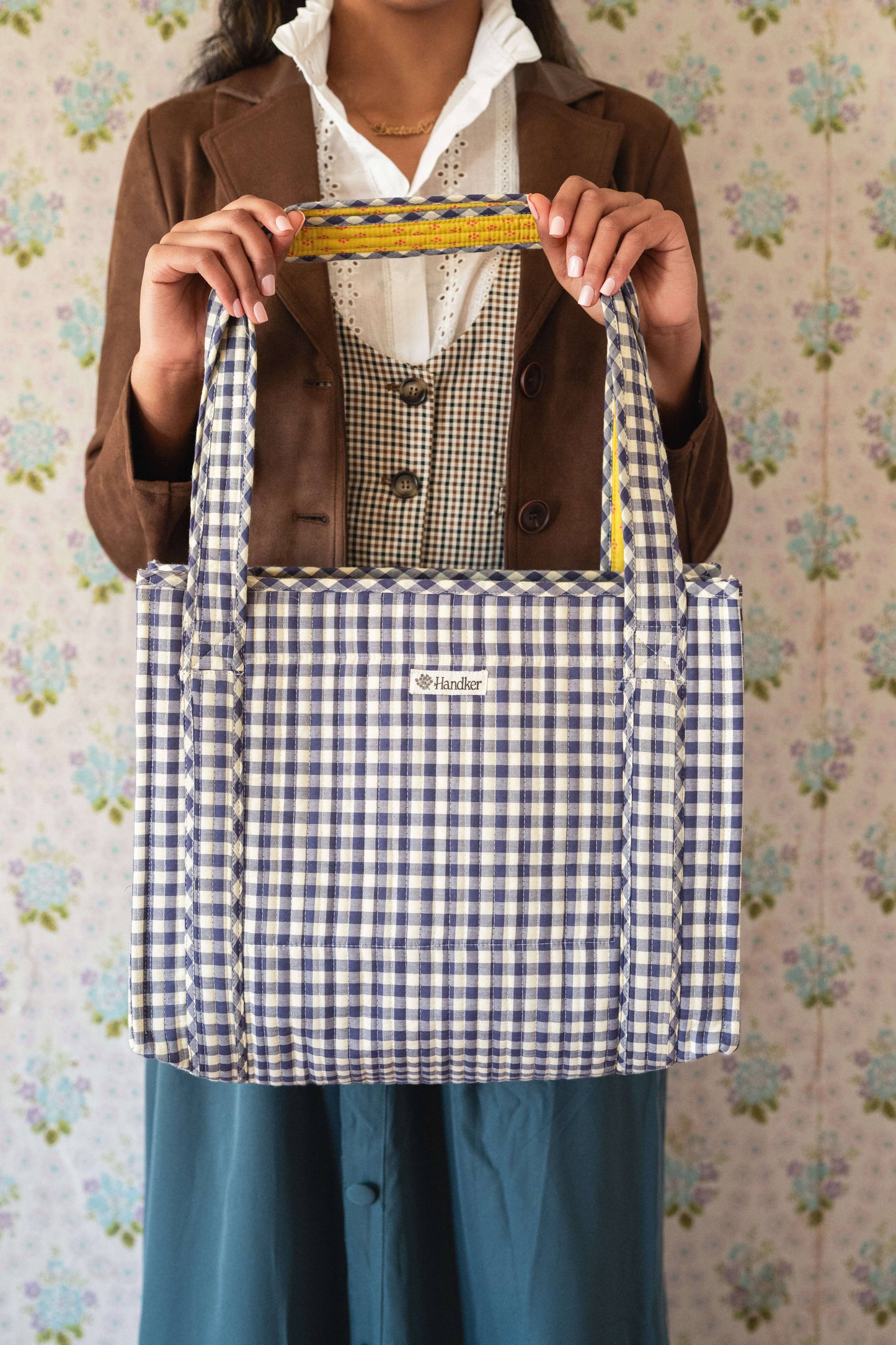 Teddy Quilted Tote