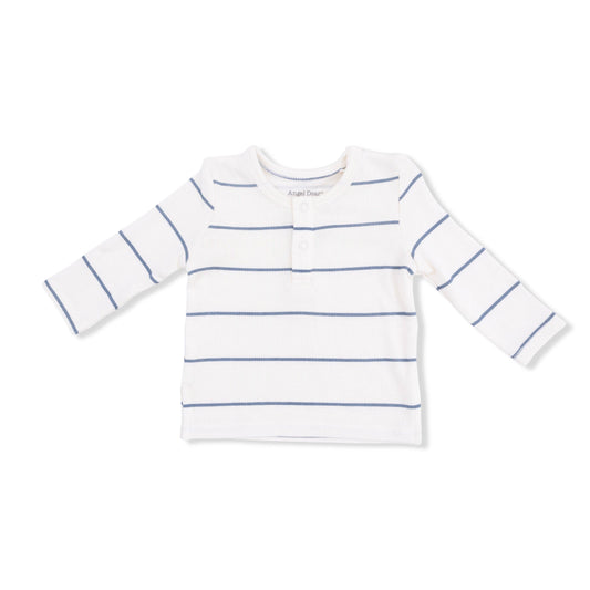 Vintage Stripe Long Sleeve Henley and Pant