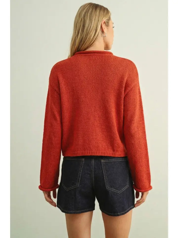 Button Front Cardigan