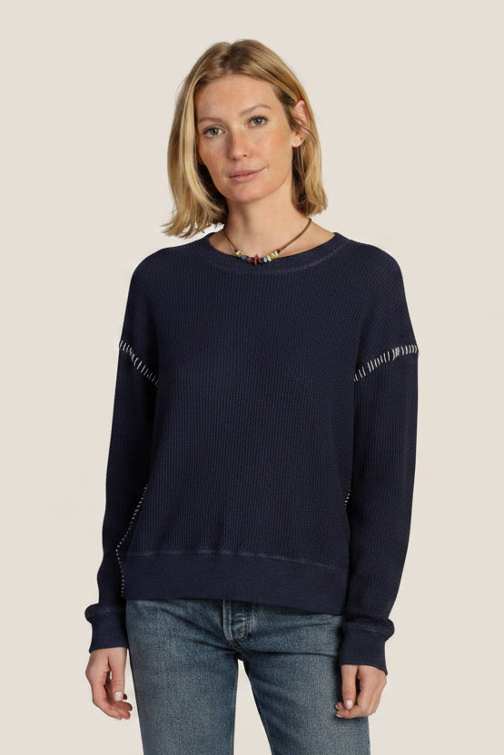 Blanket Stitch Sweatshirt