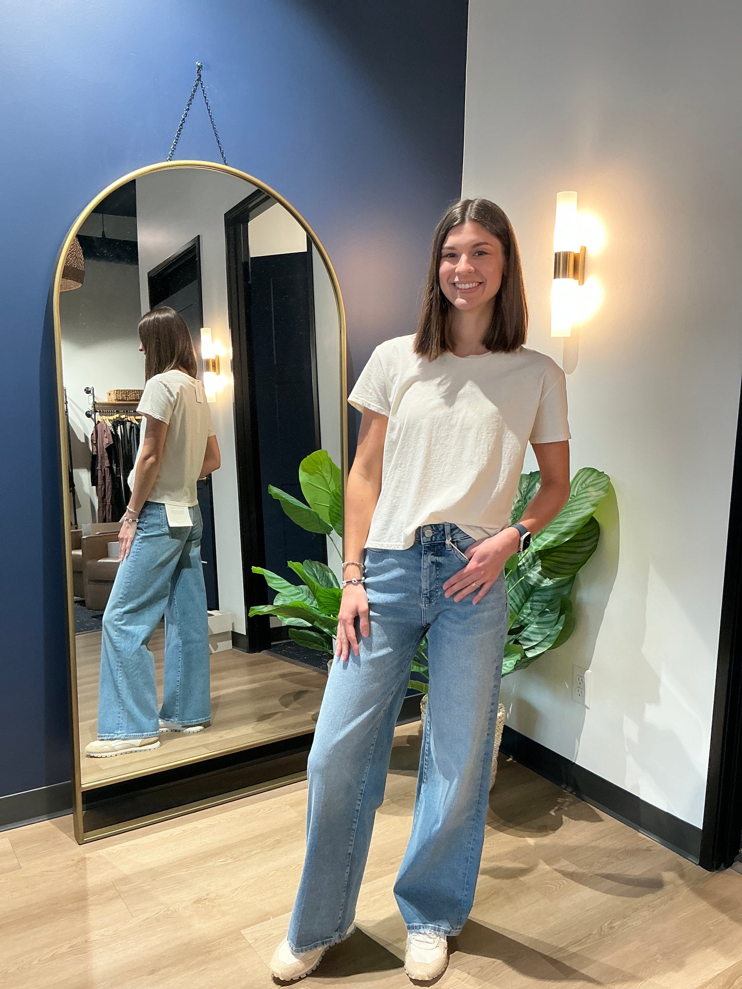 WARP + WEFT - NCE Wide Leg Jean / Face to Face