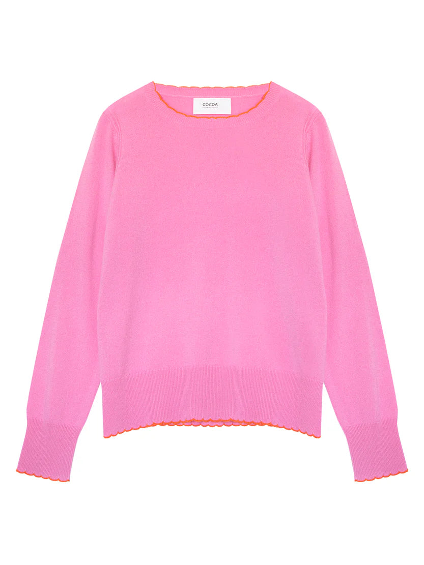 COCOA CASHMERE- Lou Jumper/ Millenial Pink