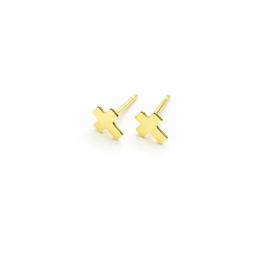 Classic Cross Studs
