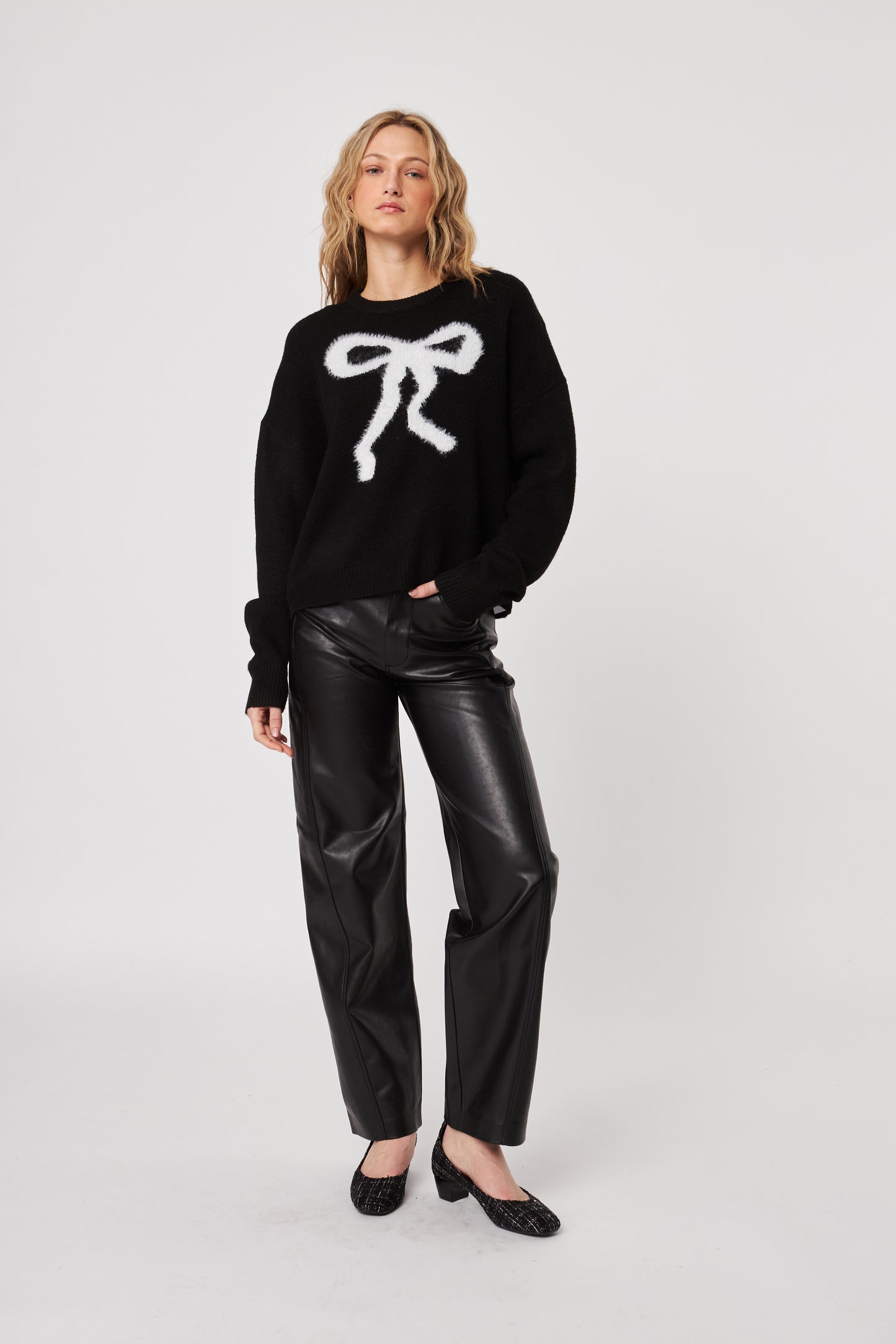 JOHN + JENN - Ambrose Bow Sweater