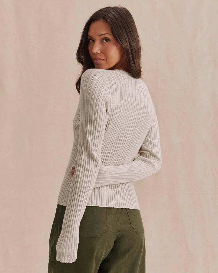 Georgie Pointelle Sweater