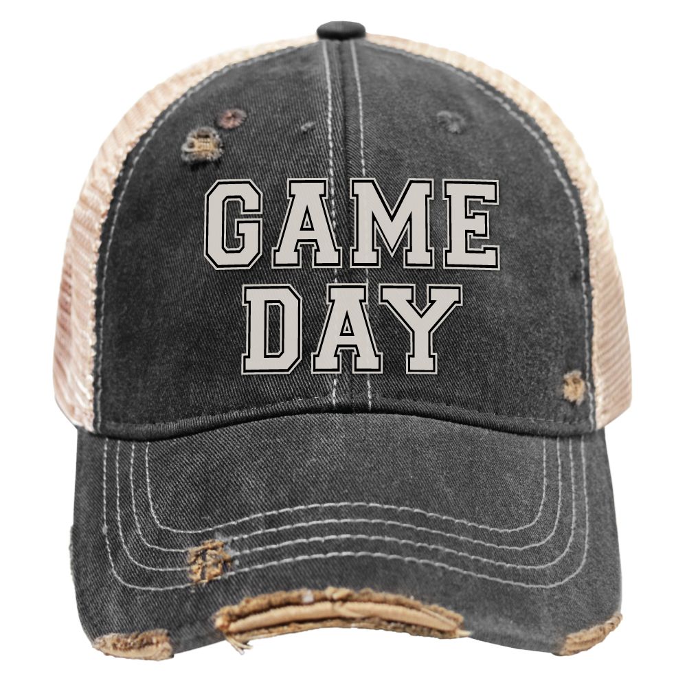RETRO BRAND - Game Day Black Snap Back
