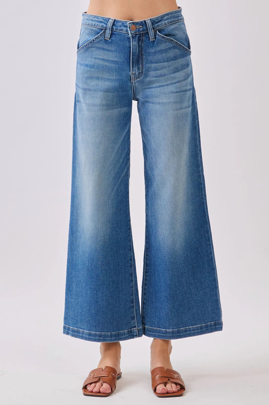 Genoa Slant Pocket Crop Jean