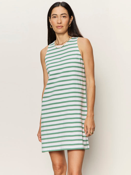 On The Yacht Shift Dress/ Green Juice
