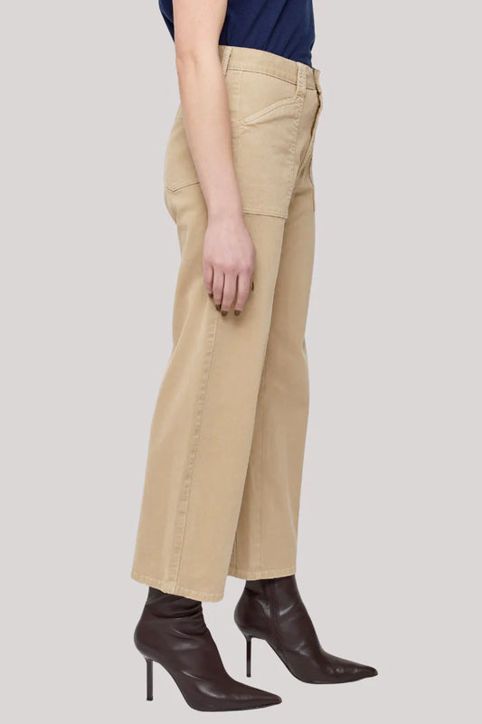 Gusset Cargo Pant / Beige