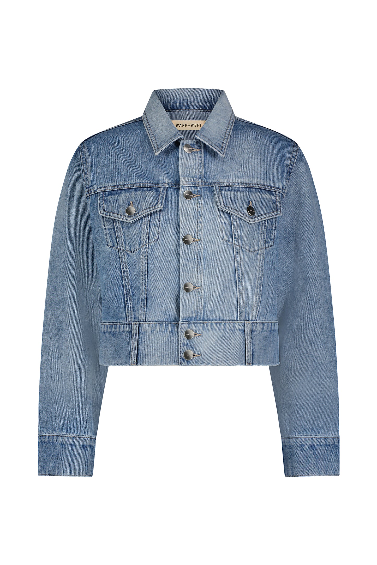 WARP + WEFT - KPB Cropped Denim Jacket / Bambino