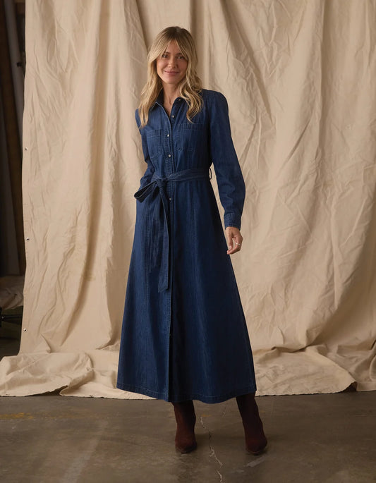Denim Shirt Dress