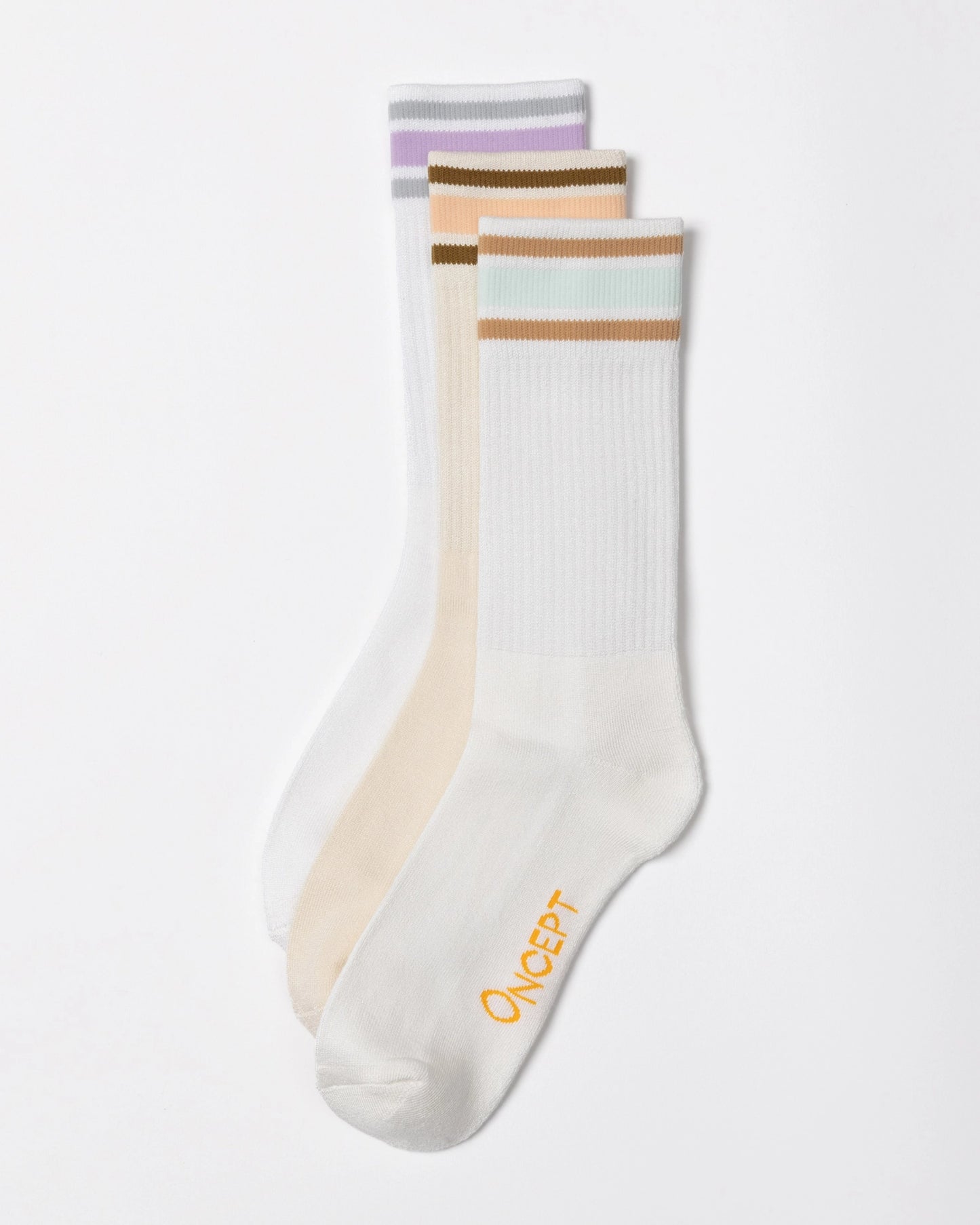 Stripe Crew Sock