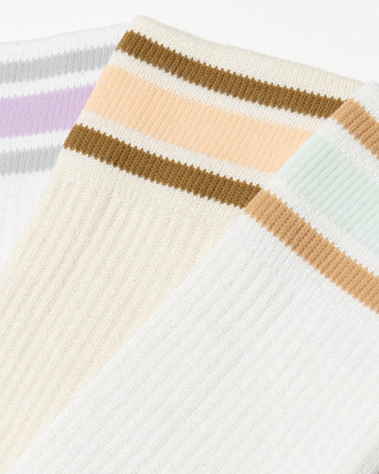 Stripe Crew Sock