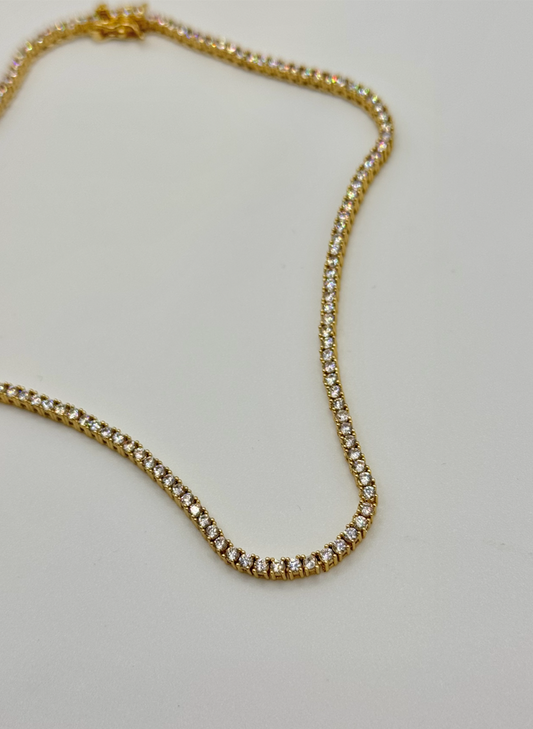Tennis Necklace (Petite)