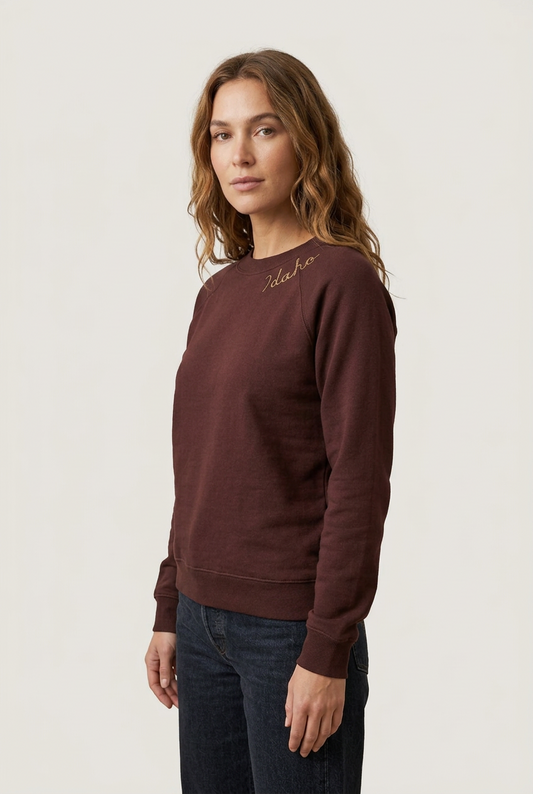 Idaho Embroidered Vintage Sweatshirt