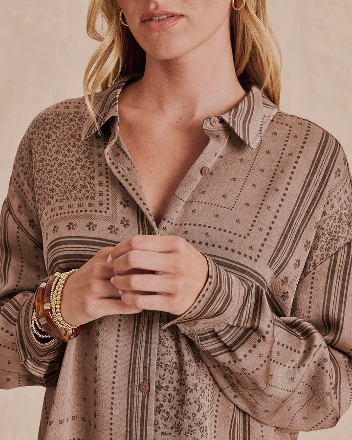 Clara Button Down