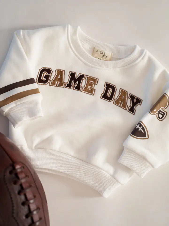 ATLAS GRAY - Game Day Crewneck