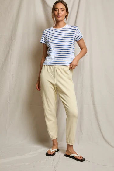 Everett Stripe Tee/ Cobalt