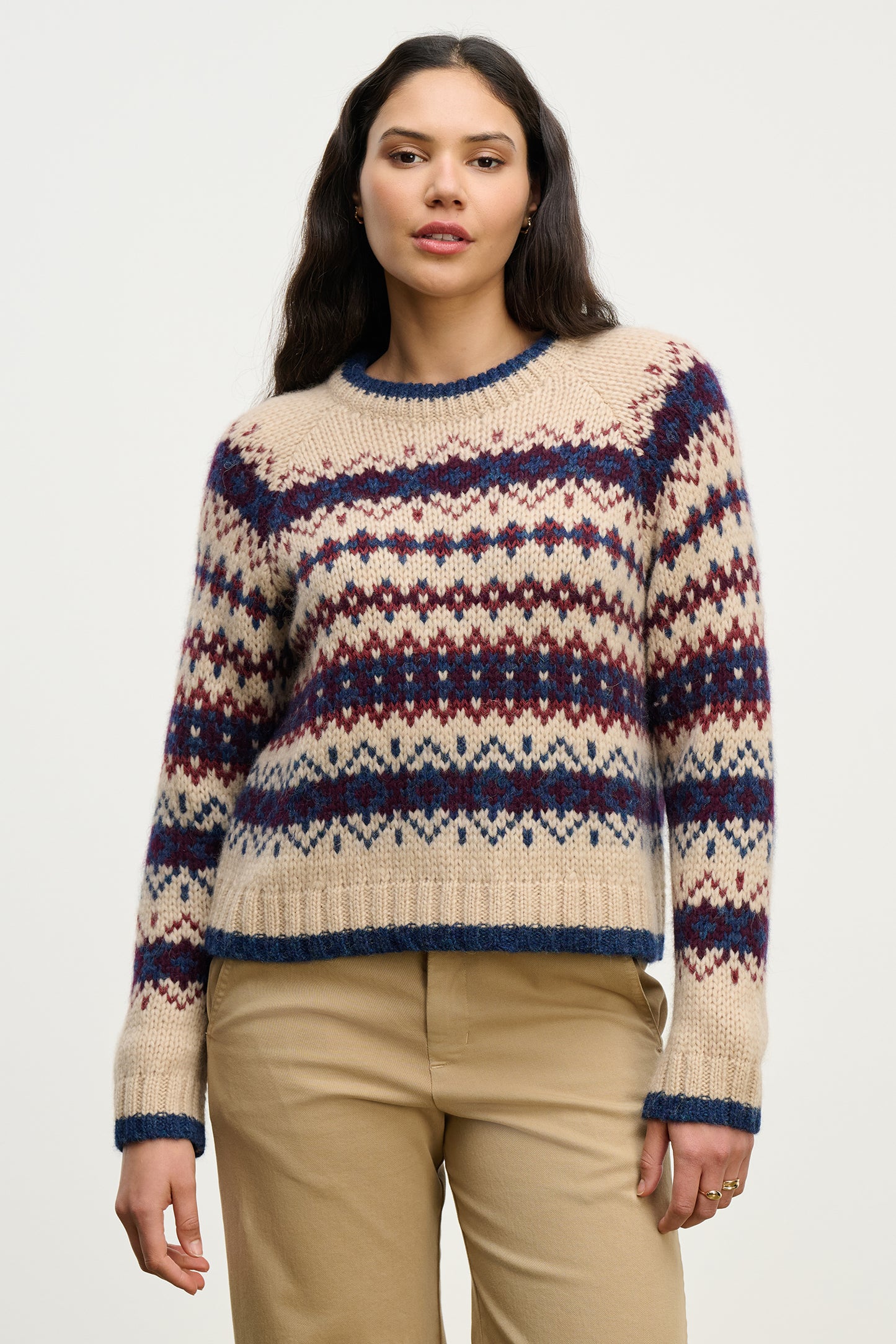 VELVET - Makena Multi Stripe Sweater