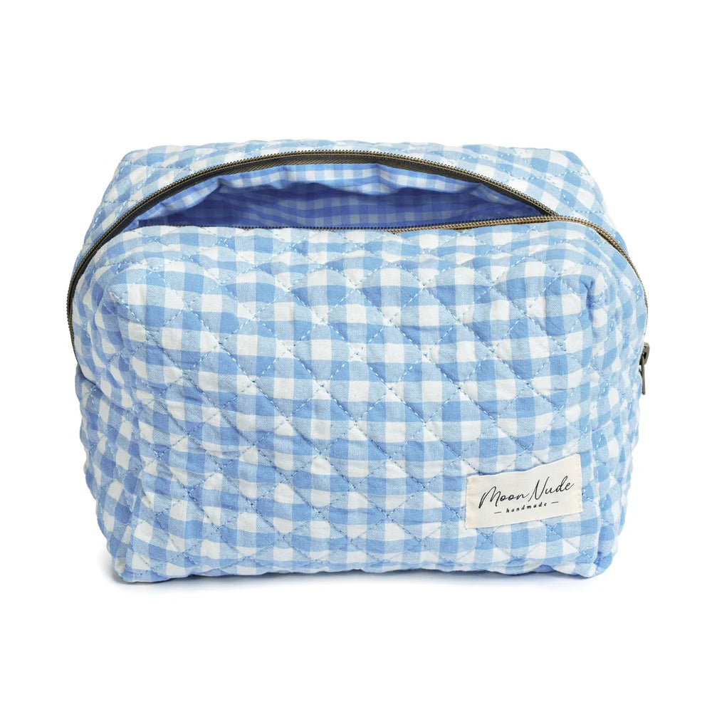MOON NUDE - Azure Large Makeup Bag