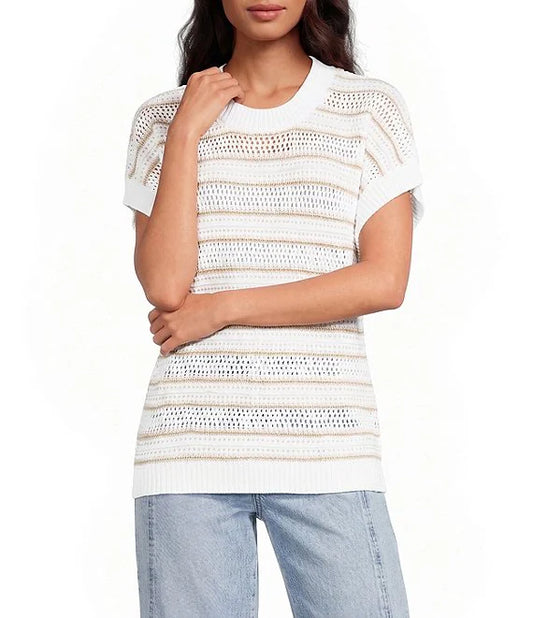 Short Sleeve Knit Top