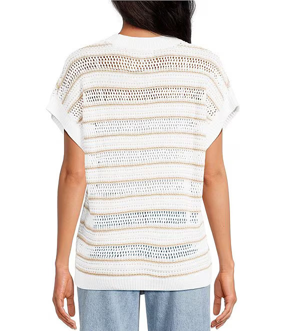 Short Sleeve Knit Top