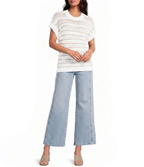 Short Sleeve Knit Top