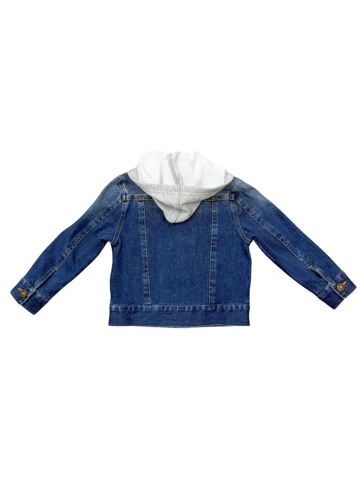 Hooded Denim Jacket