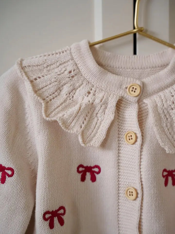 Bow Cardigan