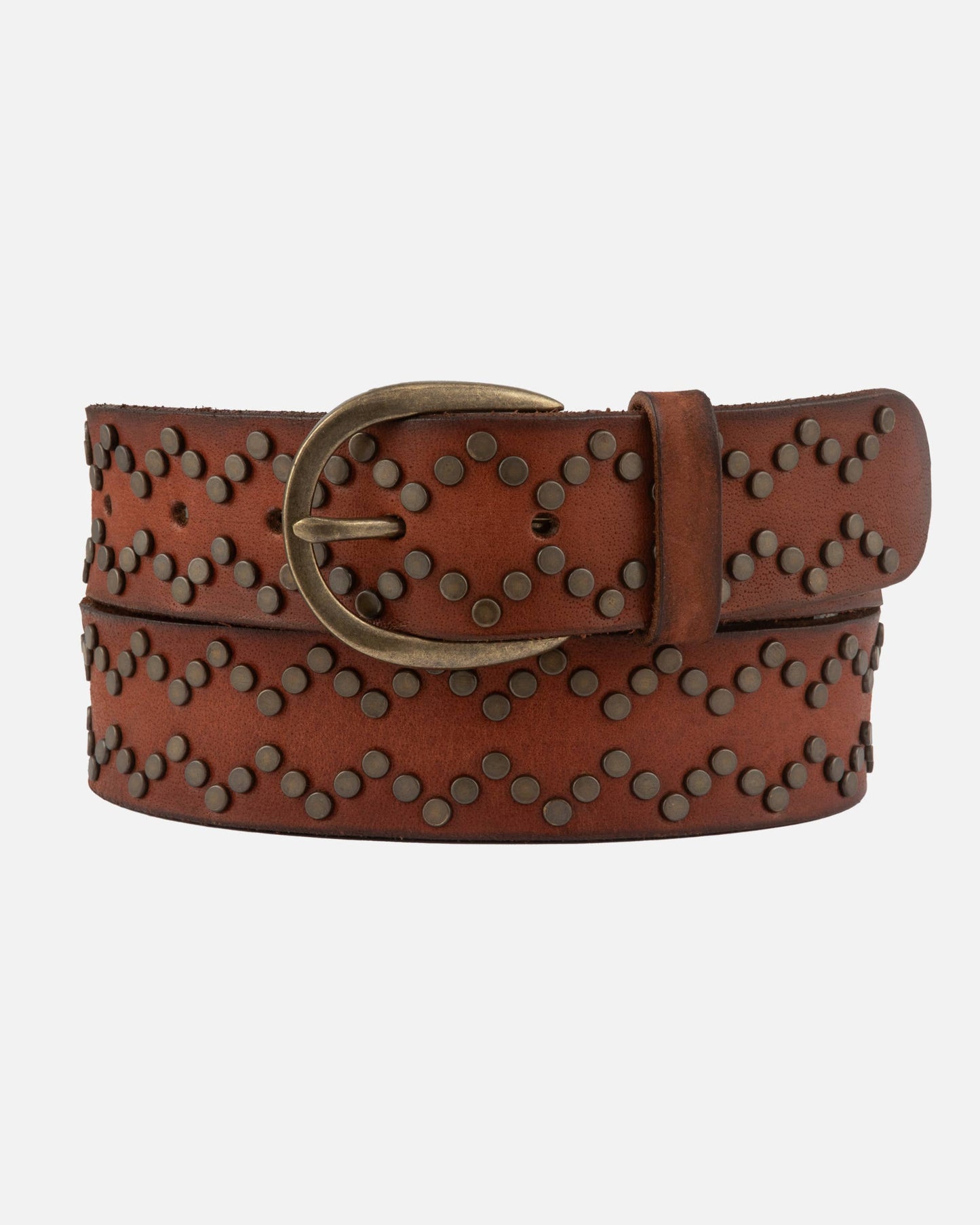 Demi Leather Studded Belt