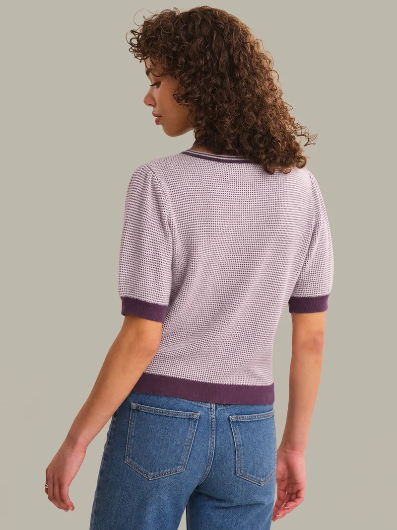 Grayson Puff Sleeve Henley