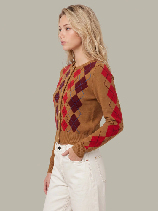 Serena Intarsia Cardigan