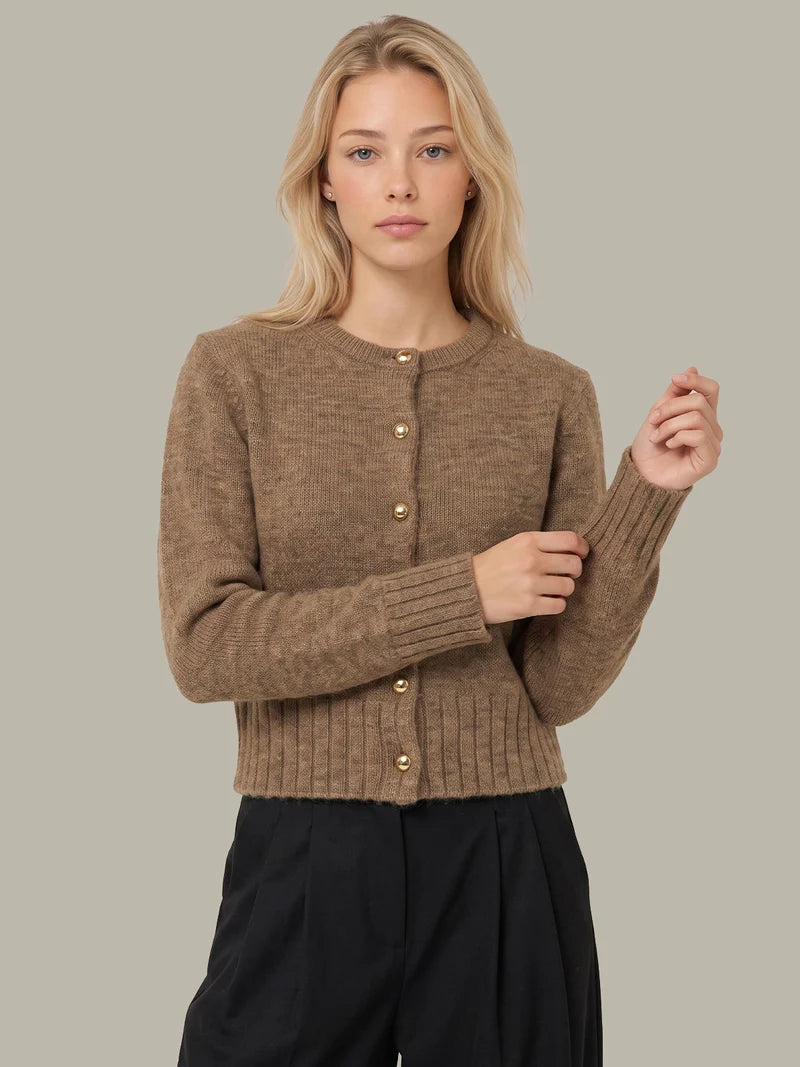 James Button Crew Cardigan