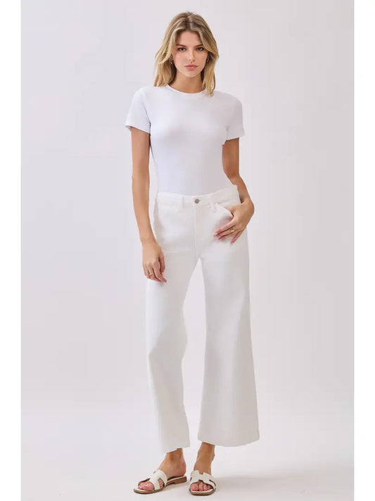 Genoa Slant Pocket Crop Jean