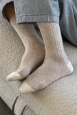 Le Bon Shoppe - Classic Cashmere Socks / Fawn