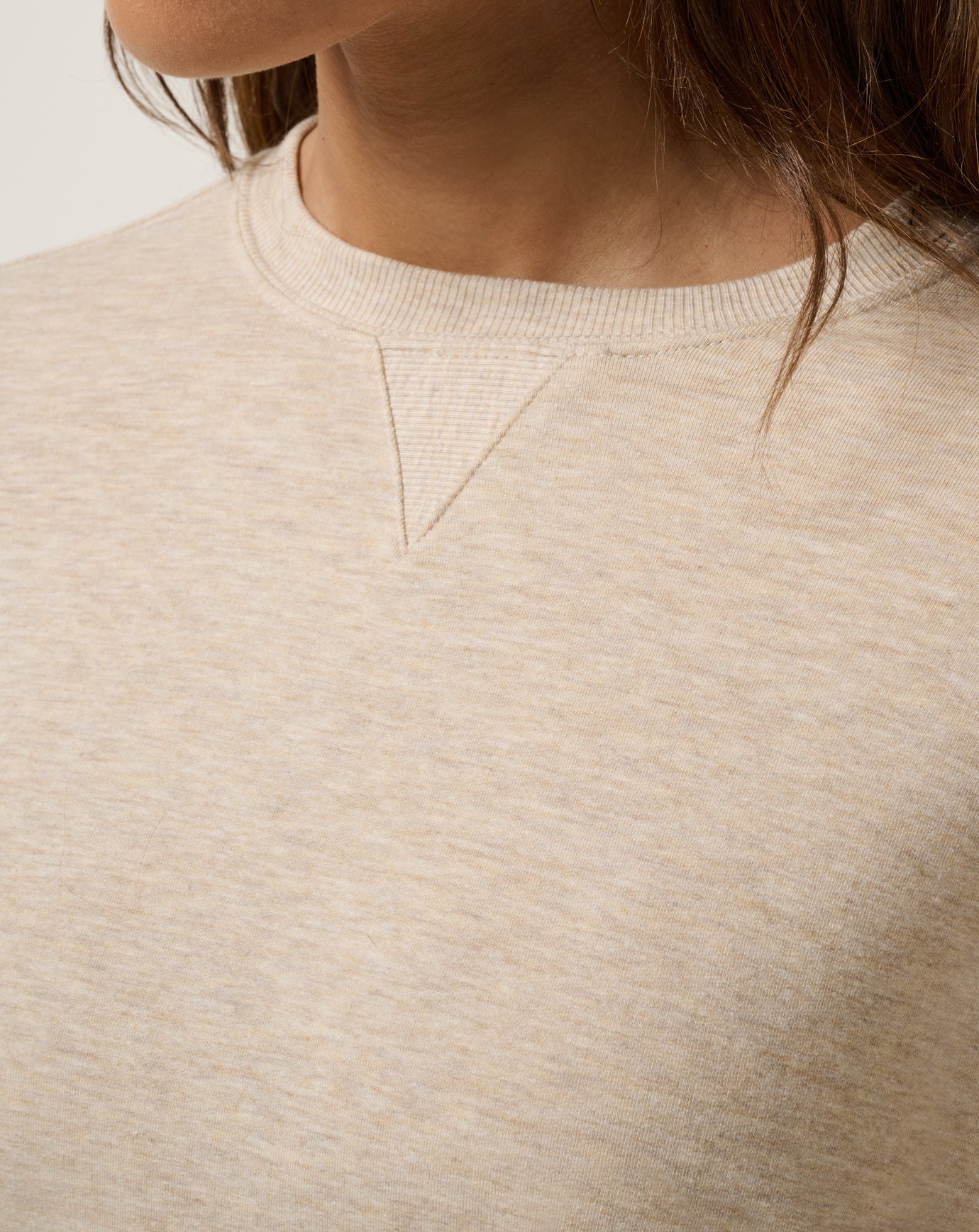 TRAVIS MATHEW - Cloud Terry Crew / Heather Natural