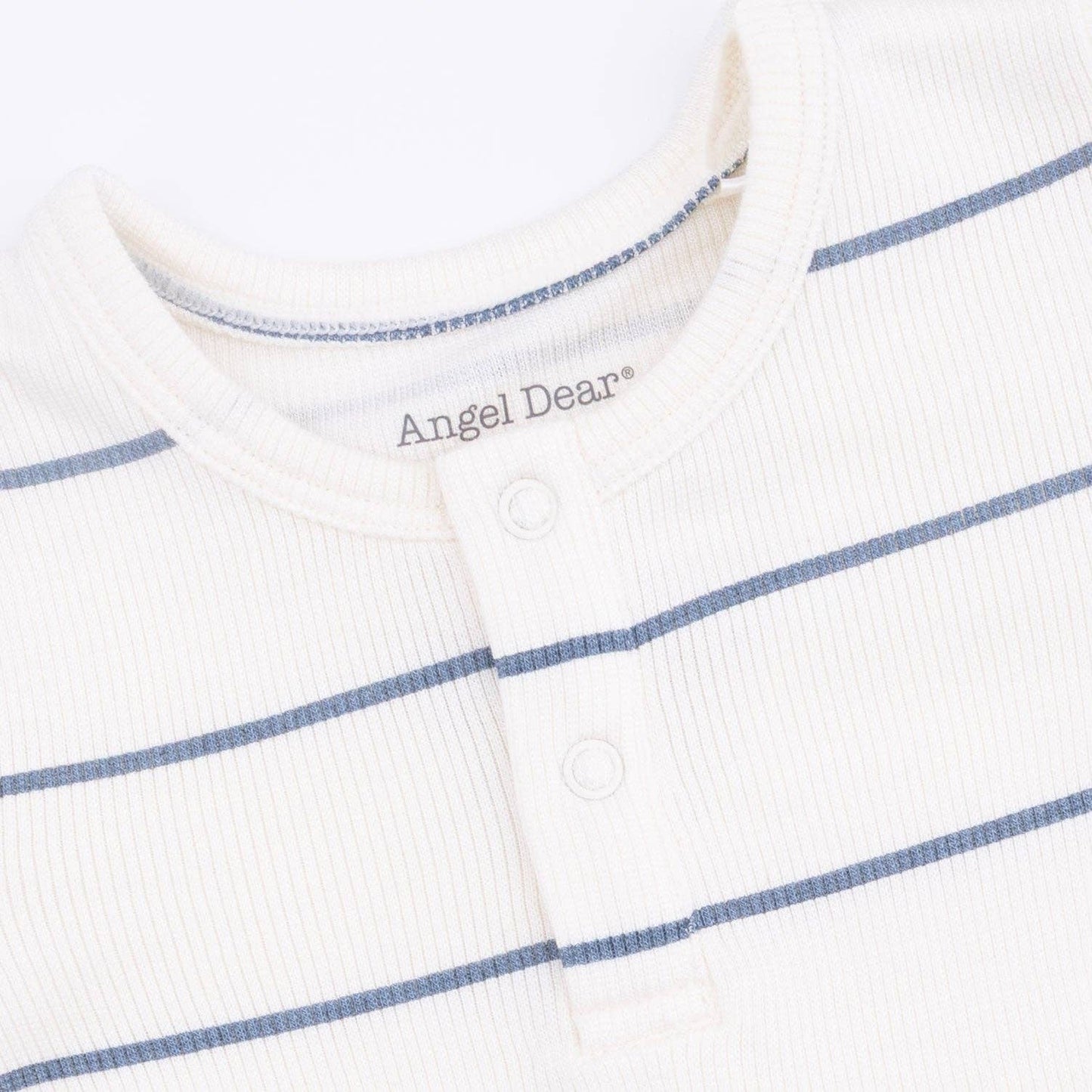 Vintage Stripe Long Sleeve Henley and Pant