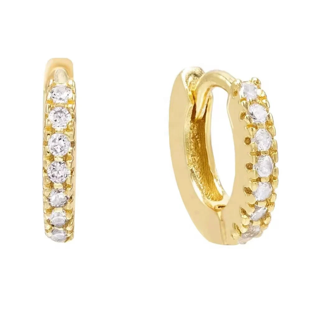 Extra Small Topaz Hoops