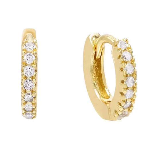 Extra Small Topaz Hoops