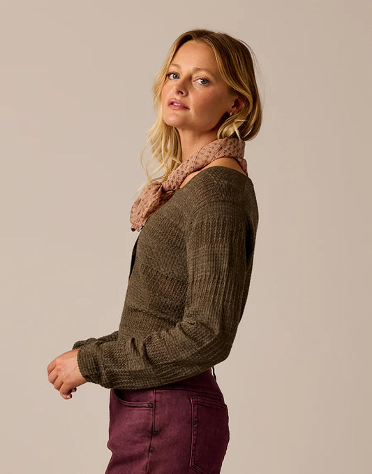 Amara Pointelle Sweater