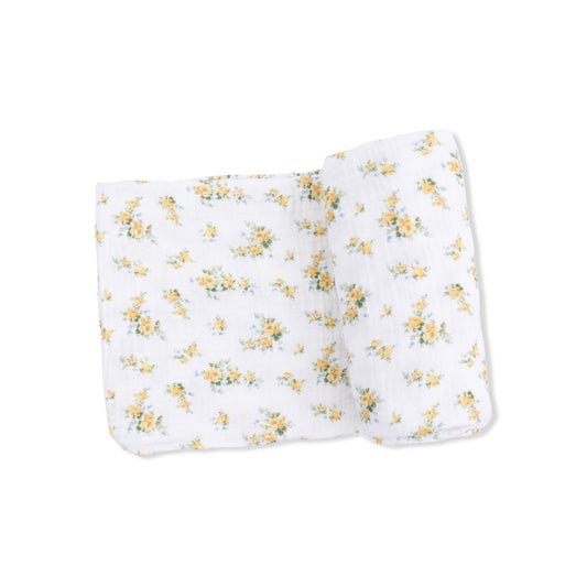 Sunshine Roses Swaddle Blanket