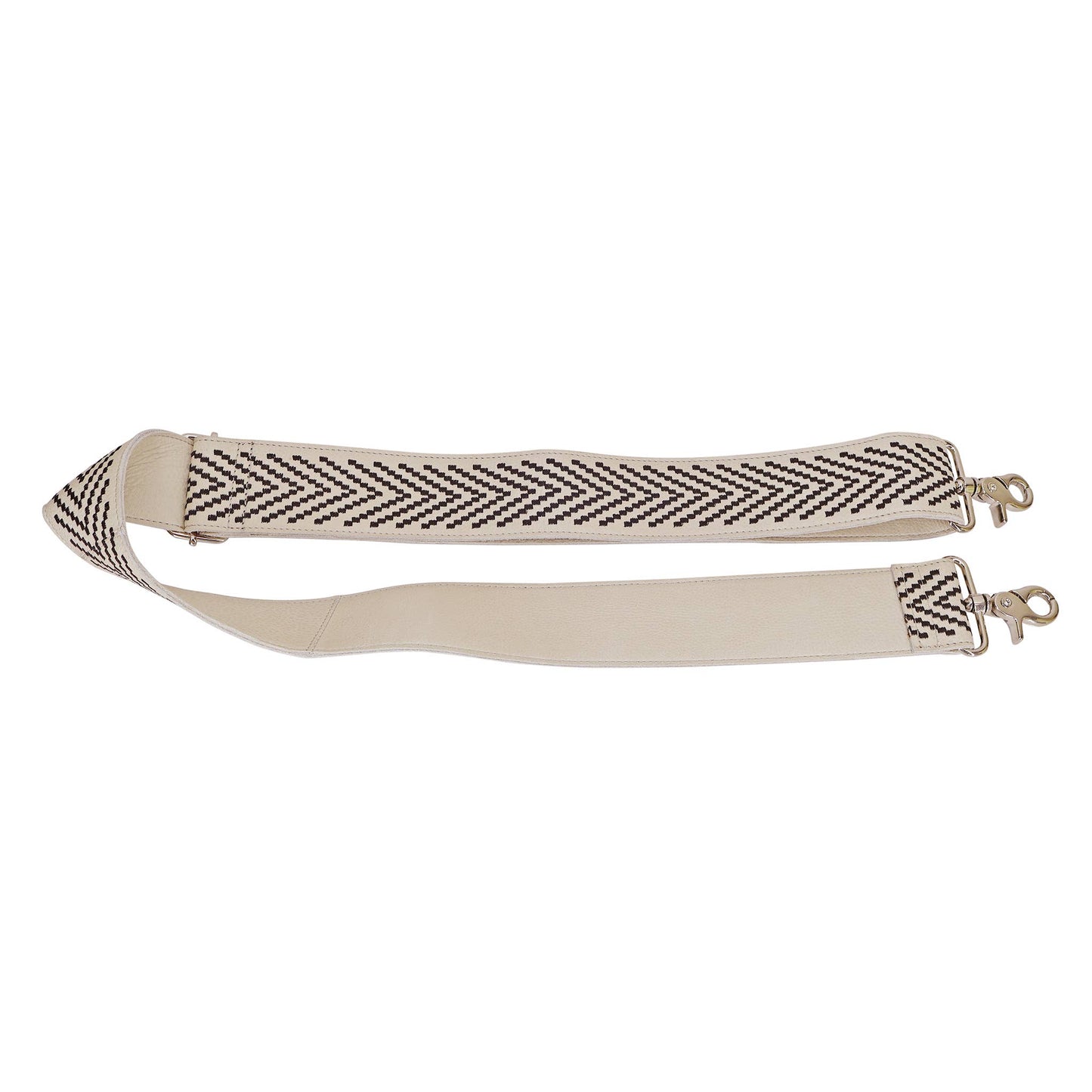 Bowie Handcrafted W Leather Embroidered Shoulder Strap