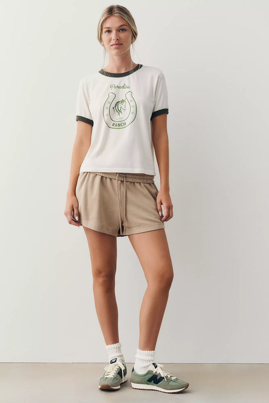 Paradise Ranch Ringer Tee