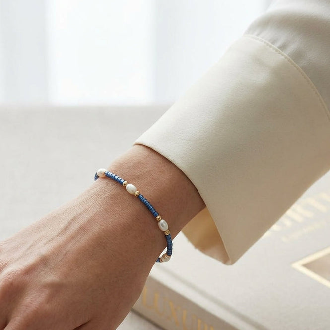 Game Day Pearl Bracelet
