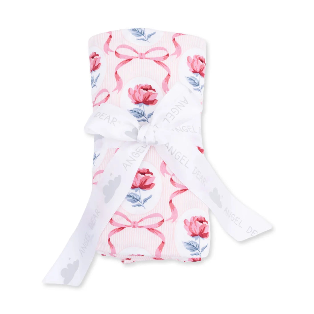 Leslie Rose Swaddle Blanket