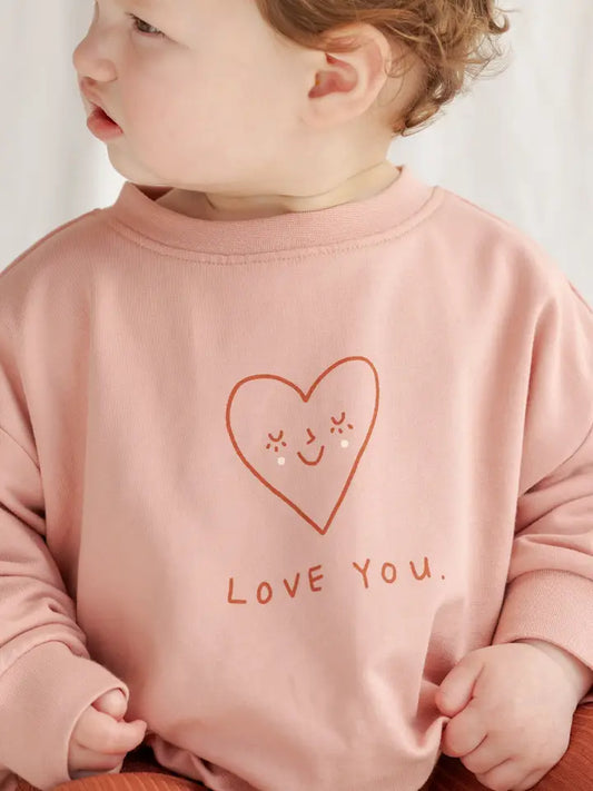 Relaxed Sweatshirt / Love