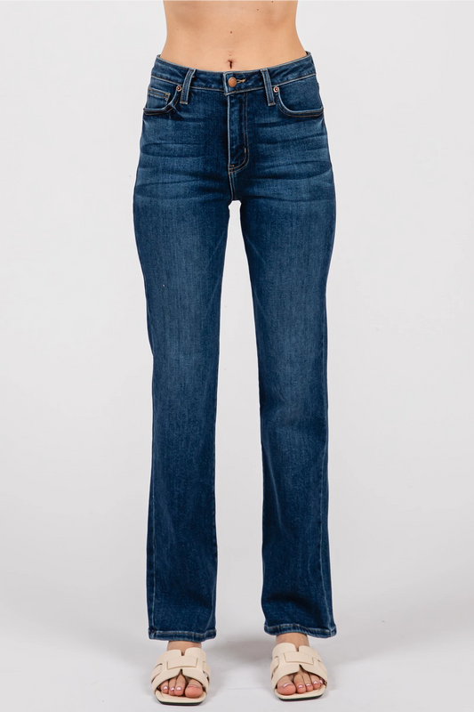 LETTER TO JULIET - Dark Pencil Leg Jeans