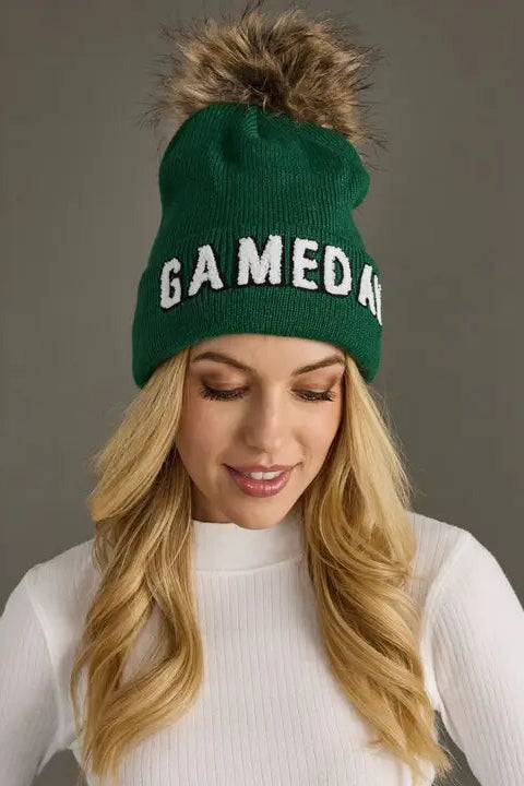 Game Day Pom Hat